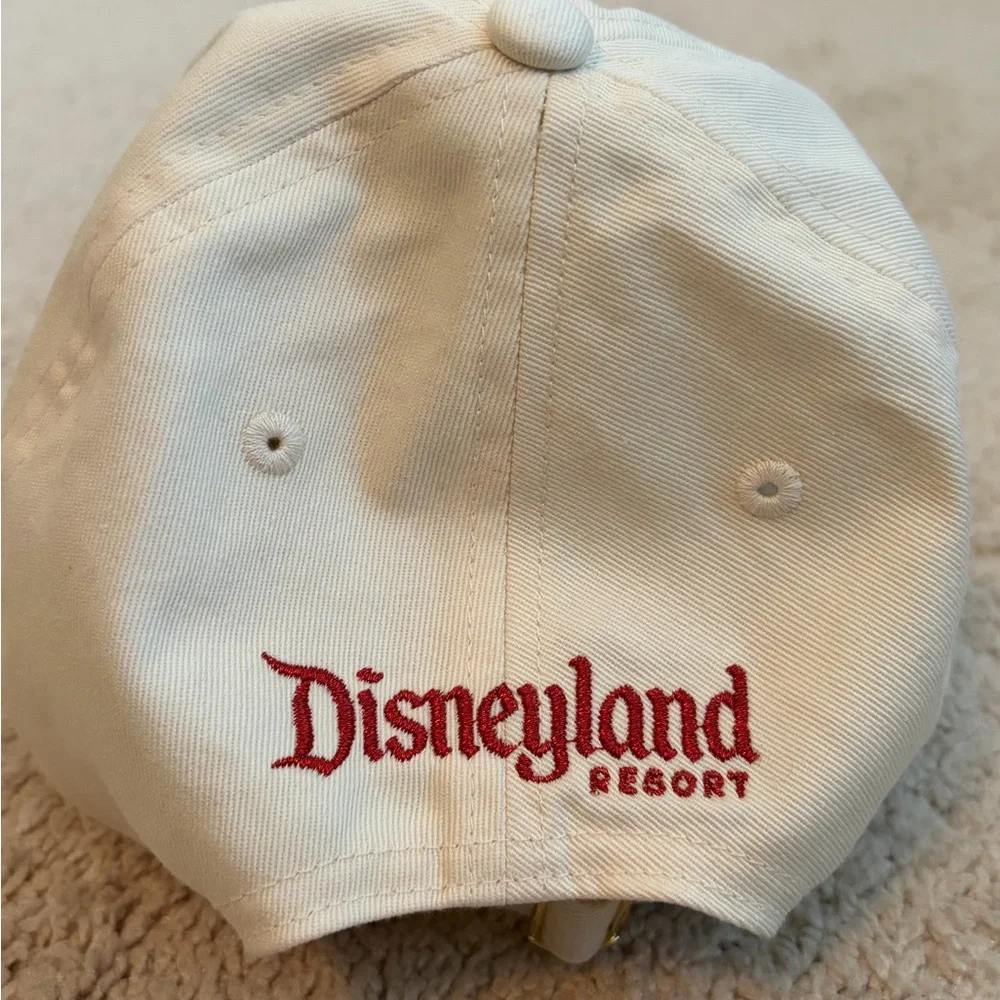 Disney Parks Disneyland Mickey Icon Peppermint Swirl Cream Hat Cap‎ One Size